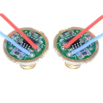2PCS 20mm 2.7-4.5V 2A 2 / 5 modes Driver circuit Board DIY Parts for T6 U2 L2 XPL 18650 26650 LED Flashlight lantern lamp light
2PCS 20mm 2.7-4.5V 2A 2 / 5 modes Driver circuit Board DIY Parts for T6 U2 L2 XPL 18650 26650 LED Flashlight lantern lamp light