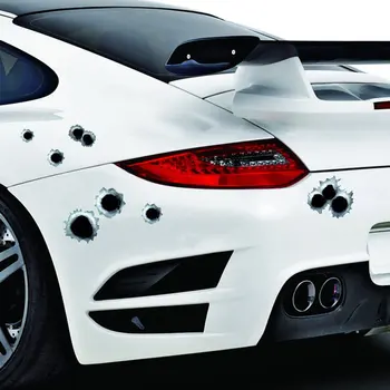 Simulation Bullet Hole Universal Car Vehicle Front Side Body Sticker Car Styling Decal Paste Sticker Decorative Accessories
Simulation Bullet Hole Universal Car Vehicle Front Side Body Sticker Car Styling Decal Paste Sticker Decorative Accessories