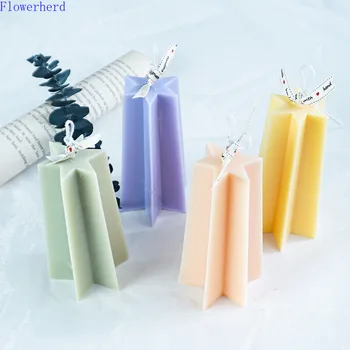 Six-pointed Star Tower Candle Mold Handmade Scented Diy Plastic Mold Candle Making Supplies Wax Melt Mold Clay Mold Cake Mold
Six-pointed Star Tower Candle Mold Handmade Scented Diy Plastic Mold Candle Making Supplies Wax Melt Mold Clay Mold Cake Mold