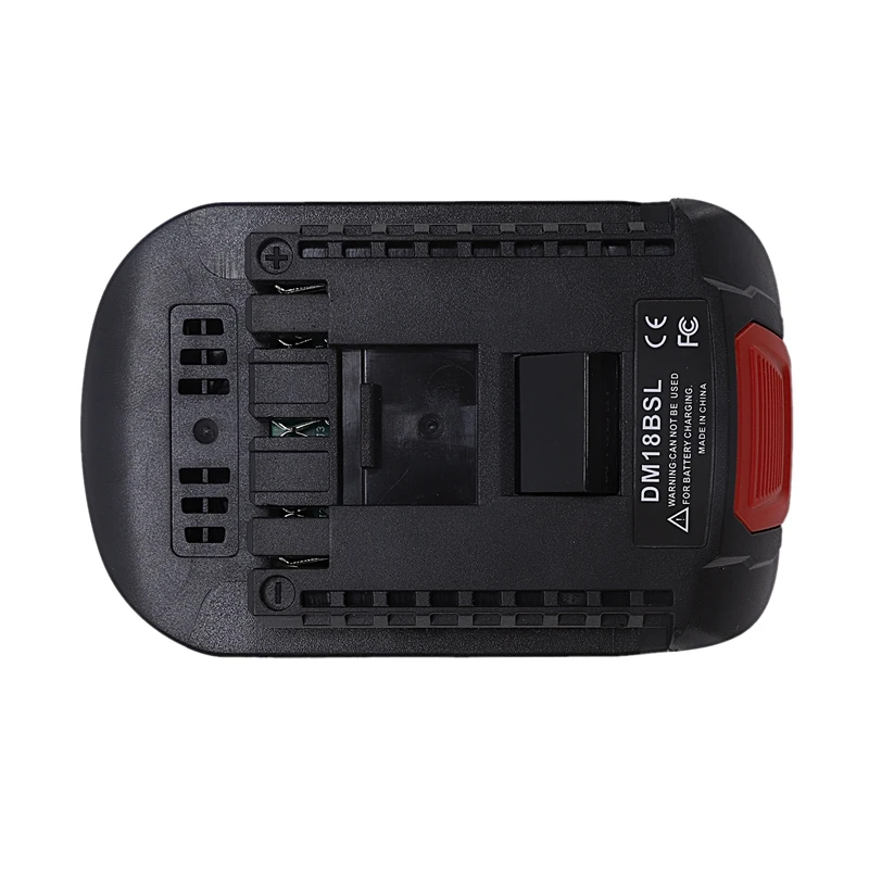DM18BSL Battery Converter Adapter for Milwaukee 18V M18 20V Li-Ion Battery DCB200 Used To for Bosch 18V Tool
DM18BSL Battery Converter Adapter for Milwaukee 18V M18 20V Li-Ion Battery DCB200 Used To for Bosch 18V Tool