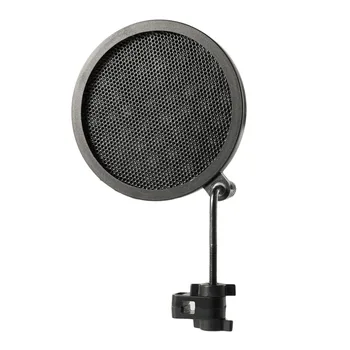 Double Layer Studio Microphone Microfone Mic Wind Screen Filter/ Swivel Mount / Mask Shied For Speaking Recording
Double Layer Studio Microphone Microfone Mic Wind Screen Filter/ Swivel Mount / Mask Shied For Speaking Recording