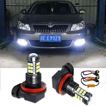 2pcs H8 LED Fog Light Bulb For Skoda Fabia 2000 2001 Octavia 2015 Superb 2001 2004 2005 Yeti 2013 Car Driving Running Light 
2pcs H8 LED Fog Light Bulb For Skoda Fabia 2000 2001 Octavia 2015 Superb 2001 2004 2005 Yeti 2013 Car Driving Running Light