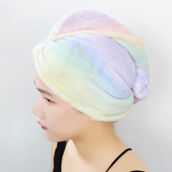 Rainbow Shower Hair Drying Hat Unicorn Head Cap Wrap Towel Multicolor Quick Dry Turban Ombre colorful Bath Hair Towel Home D30
Rainbow Shower Hair Drying Hat Unicorn Head Cap Wrap Towel Multicolor Quick Dry Turban Ombre colorful Bath Hair Towel Home D30