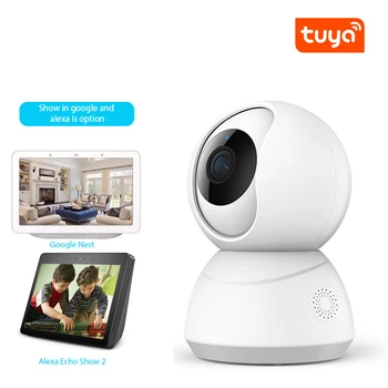 Tuya Smart 1080P HD WiFi IP Camera 2MP Smart life Camera Two Way Audio Baby Care Voice Video Control Smart home Camera
Tuya Smart 1080P HD WiFi IP Camera 2MP Smart life Camera Two Way Audio Baby Care Voice Video Control Smart home Camera