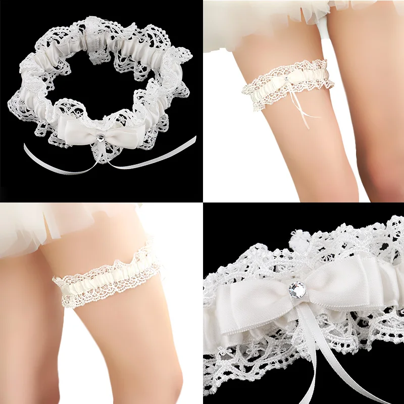 Женские свадебные цветы стразы банты Дамская подвязка|ladies garter|women garterlace garter wedding |