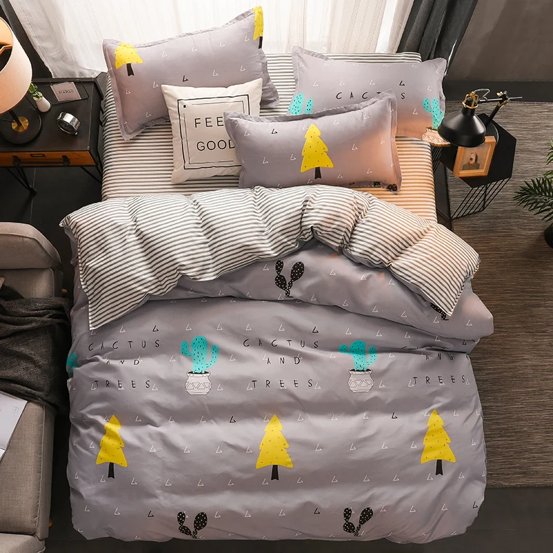 Cartoon Gray Flamingo Bedding Sets 3/4pcs Geometric Pattern Bed Linings Duvet Cover Bed Sheet Pillowcases Comforter Cover Set
Cartoon Gray Flamingo Bedding Sets 3/4pcs Geometric Pattern Bed Linings Duvet Cover Bed Sheet Pillowcases Comforter Cover Set