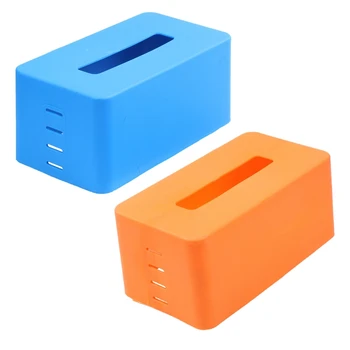 2 Pcs Rectangular Plastic Facial Tissue Napkin Box Toilet Paper Dispenser Case Holder Home Office Decoration 21.5x9.3x12Cm - Blu
2 Pcs Rectangular Plastic Facial Tissue Napkin Box Toilet Paper Dispenser Case Holder Home Office Decoration 21.5x9.3x12Cm - Blu