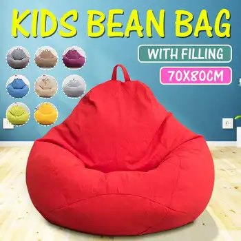 70x80cm Kids Bean Bag Children Couch Lazy Chair Single Sofa Child Lounger With Filling EPS Beads Home Living Room Furniture Sofa
70x80cm Kids Bean Bag Children Couch Lazy Chair Single Sofa Child Lounger With Filling EPS Beads Home Living Room Furniture Sofa