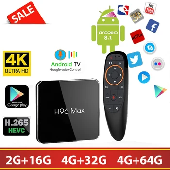 H96 Max X2 Android 8.1 Tv Box H96 Max Amlogic S905X2 4GB+32G/64GB 4K 2.4/5ghz Wifi M3u Android Smart Tv Box Media Player H96
H96 Max X2 Android 8.1 Tv Box H96 Max Amlogic S905X2 4GB+32G/64GB 4K 2.4/5ghz Wifi M3u Android Smart Tv Box Media Player H96