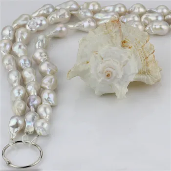 Natural grade AAA 15mm width high quality no blemishes genuine baroque white pearl strands loose beads women lady jewelry DIY
Natural grade AAA 15mm width high quality no blemishes genuine baroque white pearl strands loose beads women lady jewelry DIY