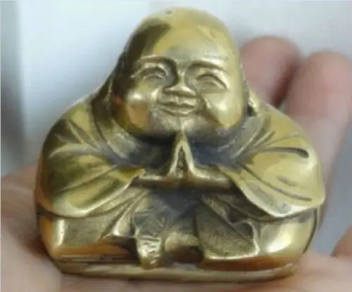Китайская старая китайская латунная статуэтка Будды Maitreya, Статуэтка из смеющейся бронзы, украшение, фабричные магазины
Китайская старая китайская латунная статуэтка Будды Maitreya, Статуэтка из смеющейся бронзы, украшение, фабричные магазины