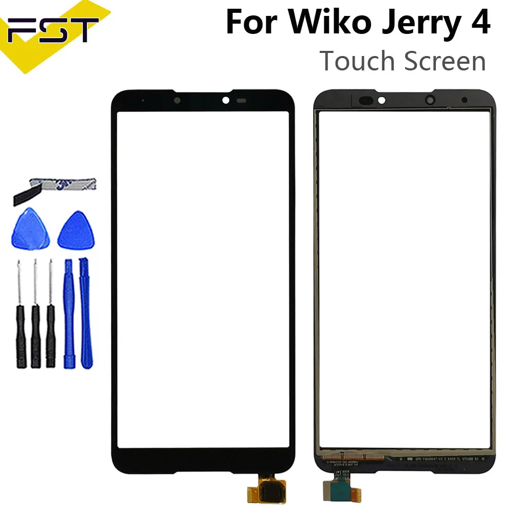 

5,99 ''для Wiko Jerry 4 Сенсорная панель Сенсорный экран дигитайзер сенсор Замена для Wiko Jerry 4 мобильный телефон с инструментами + клей