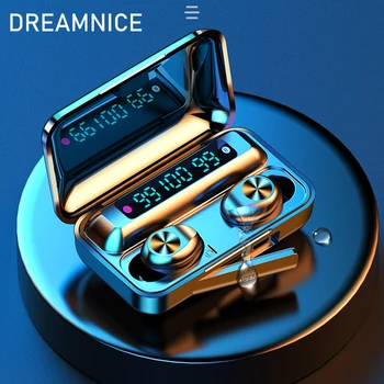 DREAMNICE Bluetooth V5.0 Wireless Headphones 9D Stereo Sport Waterproof Bluetooth Earphone Wireless Headphone for Xiaomi Huawei
DREAMNICE Bluetooth V5.0 Wireless Headphones 9D Stereo Sport Waterproof Bluetooth Earphone Wireless Headphone for Xiaomi Huawei