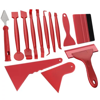 13PCS/Set Car Film Tool Trim Modification Kit Car Scrapper Spudger Crowbar Repair Removal Tool (Red)
13PCS/Set Car Film Tool Trim Modification Kit Car Scrapper Spudger Crowbar Repair Removal Tool (Red)