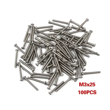 100Pcs M3 6/22/30mm Button Head Hex Socket Screw Stainless Steel Fastener Hardware Kit
100Pcs M3 6/22/30mm Button Head Hex Socket Screw Stainless Steel Fastener Hardware Kit