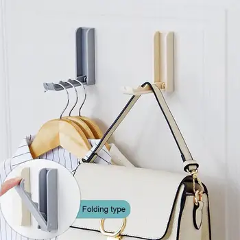 Creative Folding Door Hook Household Invisible Clothes Storage Hook Coat Hooks Plastic Wall Hanging Hanger
Creative Folding Door Hook Household Invisible Clothes Storage Hook Coat Hooks Plastic Wall Hanging Hanger