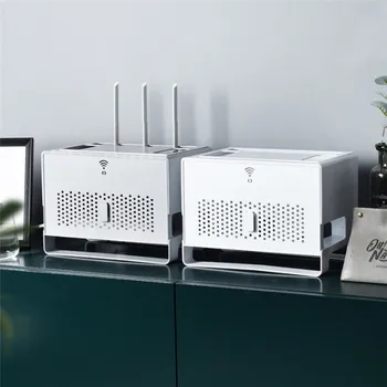 Removable ABS WiFi Router Wire Box Double Drawer Socket Cable Storage Box (White / Gray)
Removable ABS WiFi Router Wire Box Double Drawer Socket Cable Storage Box (White / Gray)
