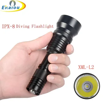 New Super Bright 1500 Lumen LED Diving Flashlight XM-L2 Professional Underwater 100M waterproof diving Torch Light 
New Super Bright 1500 Lumen LED Diving Flashlight XM-L2 Professional Underwater 100M waterproof diving Torch Light