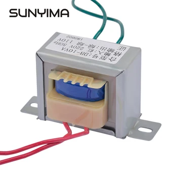 SUNYIMA Transformer AC 220V To AC 110V 10W Generator EI48*24 Independent Single Isolation Secondary Voltage Converter Toroidal
SUNYIMA Transformer AC 220V To AC 110V 10W Generator EI48*24 Independent Single Isolation Secondary Voltage Converter Toroidal