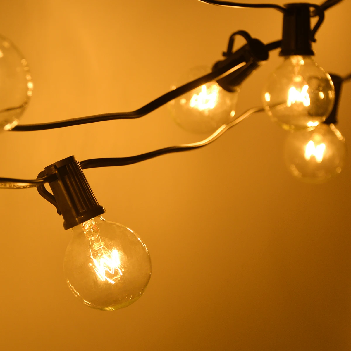 Фото Светодиодная уличная гирлянда накаливания Эдисона 25 футов лампа в стиле ретро
