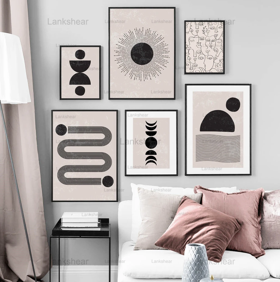 Abstract Landscape Wall Art Canvas Painting Girl Face Line Geometry Nordic Posters and Prints Wall Picture for Living Room Decor
Abstract Landscape Wall Art Canvas Painting Girl Face Line Geometry Nordic Posters and Prints Wall Picture for Living Room Decor