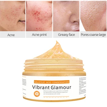 100g Blackhead Acne Removal Exfoliating Cream VG Salicylic Acid dew Mask shrink pores Face skin Care Gel Cleaning Pore TSLM1 
100g Blackhead Acne Removal Exfoliating Cream VG Salicylic Acid dew Mask shrink pores Face skin Care Gel Cleaning Pore TSLM1