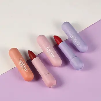 3pcs/box Capsule Mini Velvet Matt Silk Lipstick Set Long Lasting Mosturizer Stick For women Lip Beauty Cosmetic S3E8
3pcs/box Capsule Mini Velvet Matt Silk Lipstick Set Long Lasting Mosturizer Stick For women Lip Beauty Cosmetic S3E8