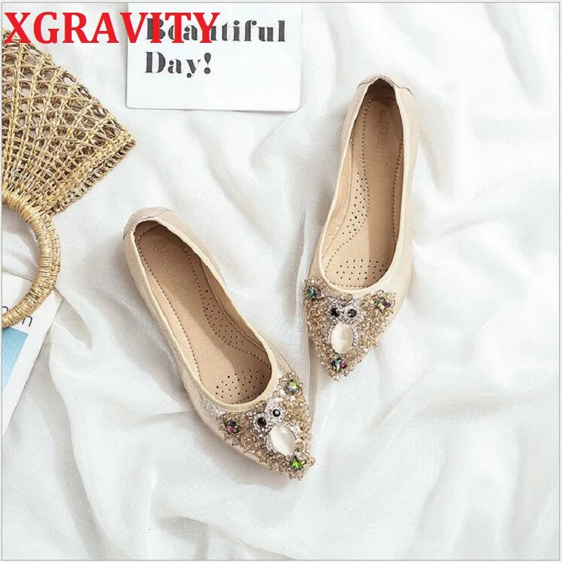 XGRAVITY C024 Big Size Ladies Nighthawk Flat Shoes Unique Design Comfortable Lady Flats All Matched Female Shoes Woman Owl Shoes
XGRAVITY C024 Big Size Ladies Nighthawk Flat Shoes Unique Design Comfortable Lady Flats All Matched Female Shoes Woman Owl Shoes