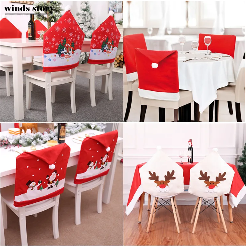 5 Styles Christmas Chair Set Cover Chair Leg Set Cover Santa Clause Red Hat Elk For Xmas Party Dinner Decor Home Kitchen Decor
5 Styles Christmas Chair Set Cover Chair Leg Set Cover Santa Clause Red Hat Elk For Xmas Party Dinner Decor Home Kitchen Decor