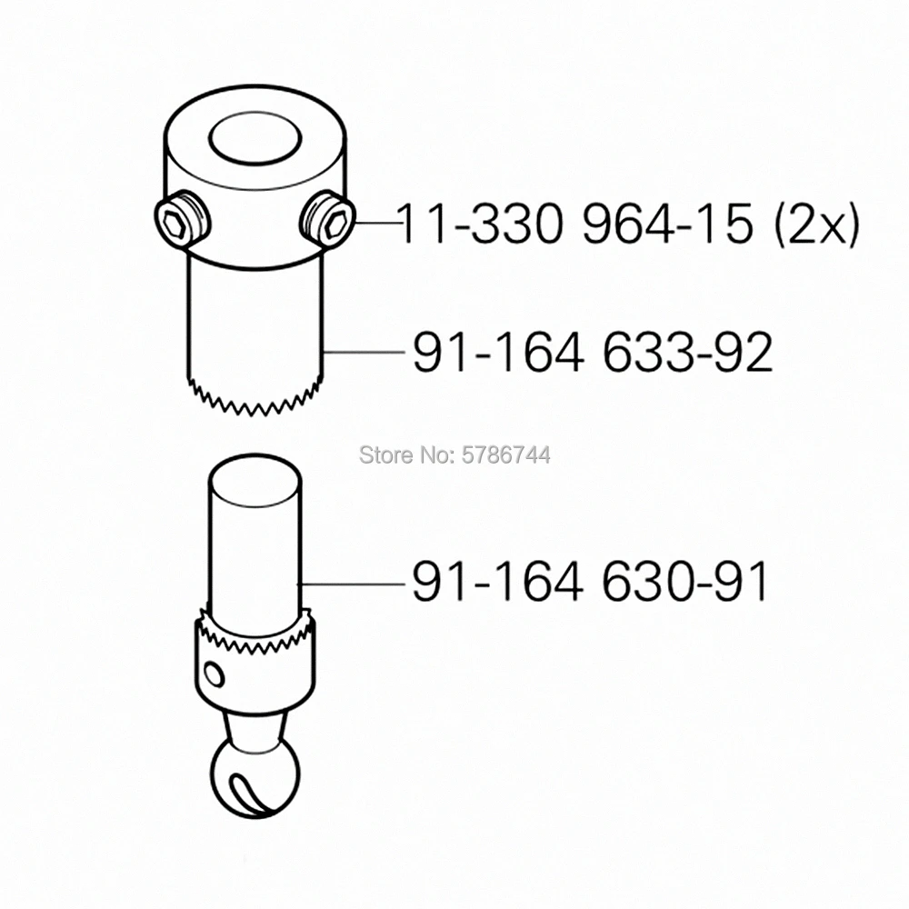 

Roller Presser Shaft Asm #91-164633-92 #91-164630-91 for PFAFF shoe machine 471,474,491,591,574,571,ZOJE ZJ9610,ZJ9620,TTY,JACK