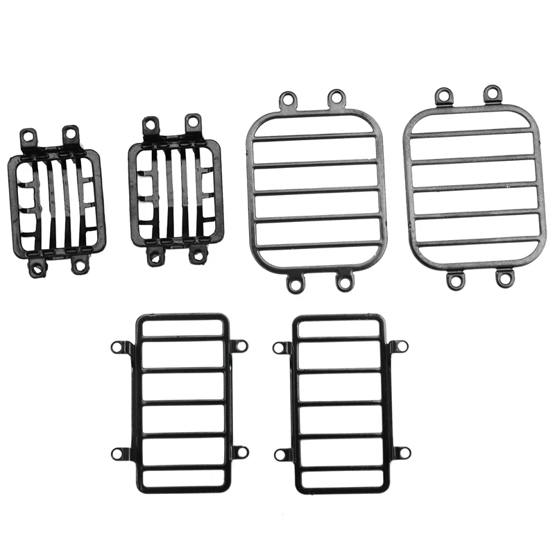 Metal Side Light Cover Tail Lamp Cover Headlight Cover Kit for 1/10 RC Rock Crawler Traxxas Trx4 G500 Trx 6 G63
Metal Side Light Cover Tail Lamp Cover Headlight Cover Kit for 1/10 RC Rock Crawler Traxxas Trx4 G500 Trx 6 G63