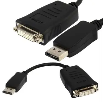 Active DisplayPort DP Male to DVI 24+ 5 pin Female Cable Adapter Convetor 1080p display, projector, TV and other display devices
Active DisplayPort DP Male to DVI 24+ 5 pin Female Cable Adapter Convetor 1080p display, projector, TV and other display devices