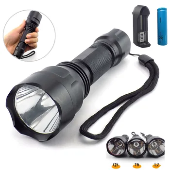 High Power Tactical Linterna L2 T6 Q5 LED Flashlight Torch Flash Lights Lamp Bright For Hunting Camping Fishing 18650 Battery
High Power Tactical Linterna L2 T6 Q5 LED Flashlight Torch Flash Lights Lamp Bright For Hunting Camping Fishing 18650 Battery