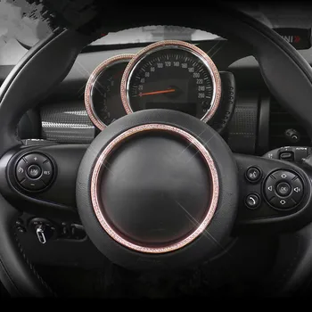 Bling Bling Car Dashboard Meter Display Frame Cover Trim Steering Wheel Center Sticker for Mini Cooper F54 F55 F56 F60 Styling
Bling Bling Car Dashboard Meter Display Frame Cover Trim Steering Wheel Center Sticker for Mini Cooper F54 F55 F56 F60 Styling