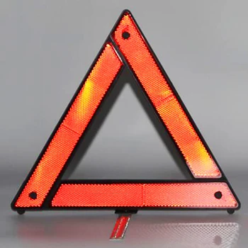 Car Warning Triangle Safety Tripod Stop for Kia Provo K9 Cross Carens CUB Trackster Ray K2 Naimo Pro Venga