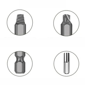 20pcs Screw Extractor Cobalt Drill Bit Set Easy Out Broken Bolt Remover Set Tool
20pcs Screw Extractor Cobalt Drill Bit Set Easy Out Broken Bolt Remover Set Tool