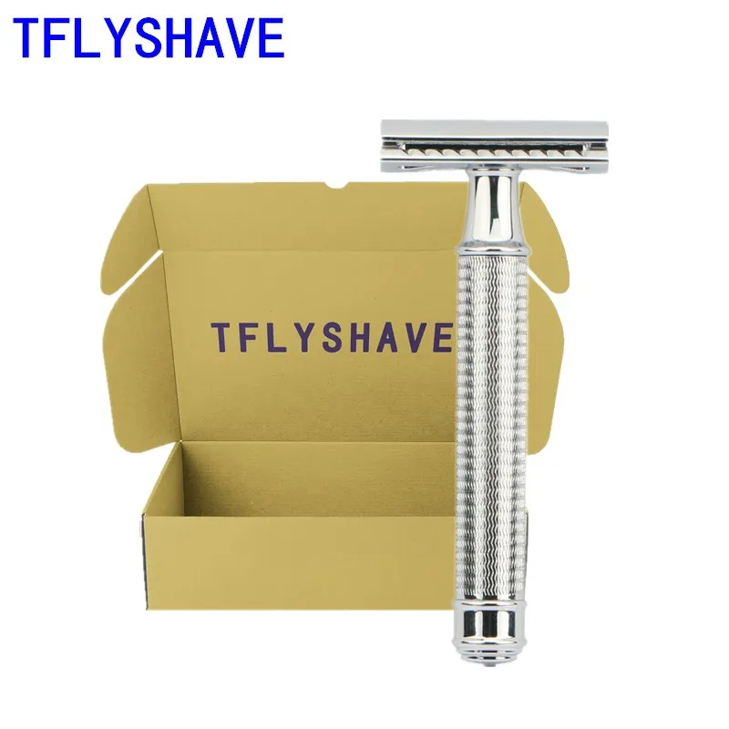 TFLYSHAVE Safety Razor Men's Double Edge Razor Classic Shaving Razor Zinc Alloy Head Manual Shaver For Women Hair Removal
TFLYSHAVE Safety Razor Men's Double Edge Razor Classic Shaving Razor Zinc Alloy Head Manual Shaver For Women Hair Removal