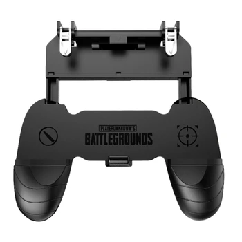 Smart Phone Gaming Trigger for PUBG Mobile Gamepad Fire Button Aim Key Shooter Handle Grip Controller Game Pad Joystick
Smart Phone Gaming Trigger for PUBG Mobile Gamepad Fire Button Aim Key Shooter Handle Grip Controller Game Pad Joystick
