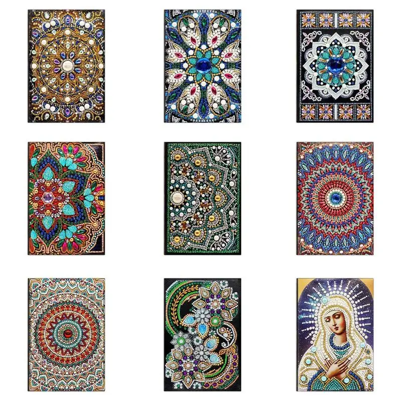 50 Pages Diamond Painting Notebook DIY Special Shaped Embroidery Cross Stitch A5 Diary Book Craft
50 Pages Diamond Painting Notebook DIY Special Shaped Embroidery Cross Stitch A5 Diary Book Craft