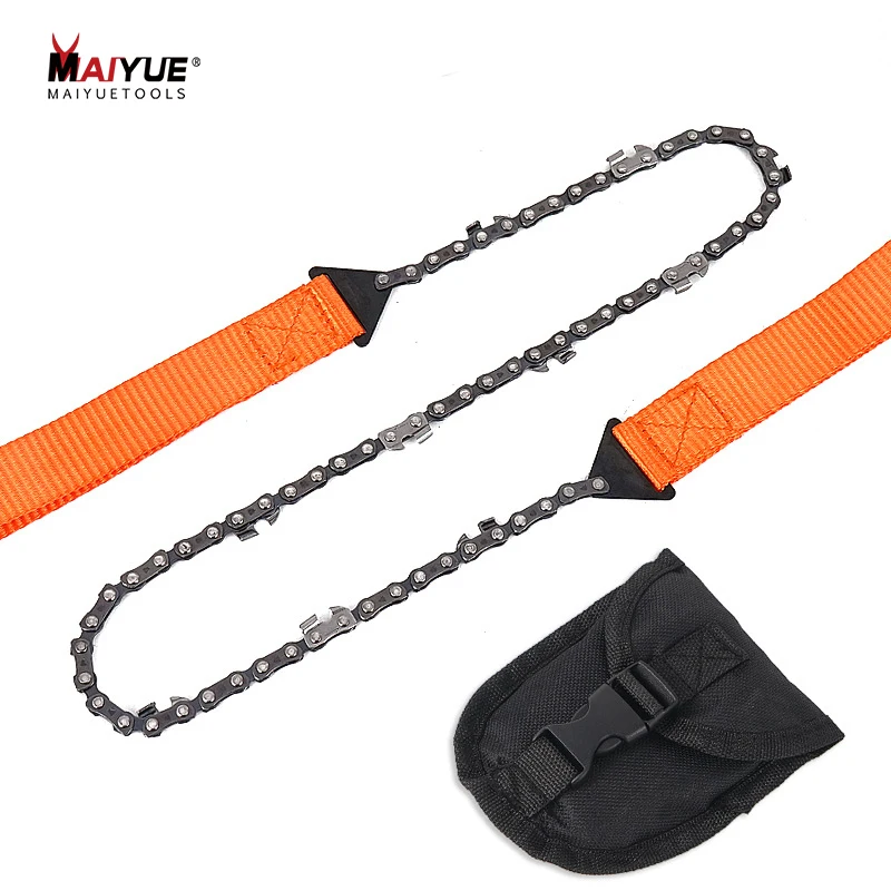MAIYUE Pocket Folding Hand Saw Chain for Camping, Hunting, Tree Cutting or Emergency Kit Hand Zipper Saw Garden Saw Wire Saw
MAIYUE Pocket Folding Hand Saw Chain for Camping, Hunting, Tree Cutting or Emergency Kit Hand Zipper Saw Garden Saw Wire Saw