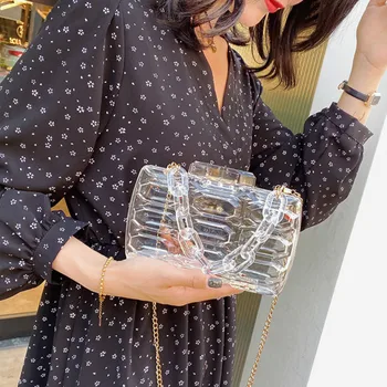 Transparent & Black Acrylic Box 2020 Ins Women Party Clutch Bag Tote Purse and Handbag Female Crossbody Chain Shoulder Bag Pouch
Transparent & Black Acrylic Box 2020 Ins Women Party Clutch Bag Tote Purse and Handbag Female Crossbody Chain Shoulder Bag Pouch
