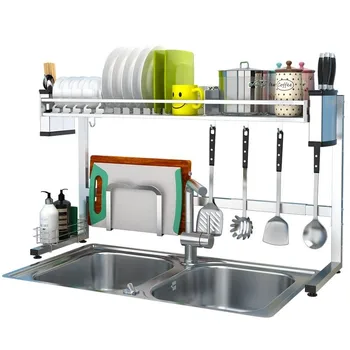 304 Stainless Steel Dish Rack Telescopic Drain Basket Kitchen Sink Rack Storage Rack Drying Dish Rack Space Saving
304 Stainless Steel Dish Rack Telescopic Drain Basket Kitchen Sink Rack Storage Rack Drying Dish Rack Space Saving