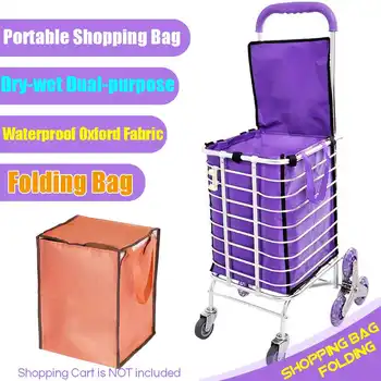 Shopping Trolley Bag Portable Folable Tote Bag Shopping Cart Grocery Bags With Wheels Rolling Grocery Cart Shopping Organizer
Shopping Trolley Bag Portable Folable Tote Bag Shopping Cart Grocery Bags With Wheels Rolling Grocery Cart Shopping Organizer