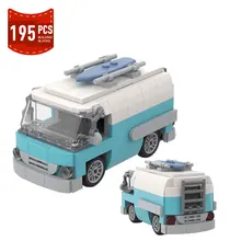 MOC Technical Car Surfer Van Truck Building Blocks Set Retro Minibus Bricks Idea Assemble Coach Vehicle Game Toy For Children
MOC Technical Car Surfer Van Truck Building Blocks Set Retro Minibus Bricks Idea Assemble Coach Vehicle Game Toy For Children