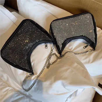 2020 Net Celebrity Same Paragraph Diagonal Bag Chain Bag Ladies Handbag Bling Flash Diamond Bag New
2020 Net Celebrity Same Paragraph Diagonal Bag Chain Bag Ladies Handbag Bling Flash Diamond Bag New