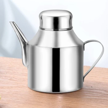 250ml With Spout Easy Clean Oil Dispenser Leak Proof Stainless Steel Cruet Vinegar Container Seasoning Large Capacity Home
250ml With Spout Easy Clean Oil Dispenser Leak Proof Stainless Steel Cruet Vinegar Container Seasoning Large Capacity Home