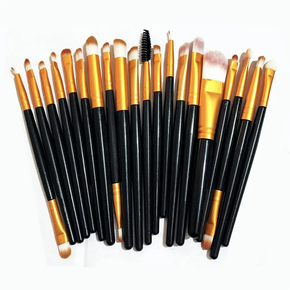 SANIYE 20pcs Makeup Brush Set Eyebrow Foundation Powder Concealer Blusher Makeup Brushes set Professional Tools pincel maquiagem
SANIYE 20pcs Makeup Brush Set Eyebrow Foundation Powder Concealer Blusher Makeup Brushes set Professional Tools pincel maquiagem