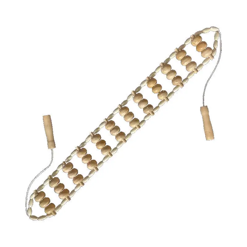 36 Row Wood Roller Handmade Massage Therapy Massager Massage Roller Rope Tool For Body Muscle Pain Relief Back Massager Tool
36 Row Wood Roller Handmade Massage Therapy Massager Massage Roller Rope Tool For Body Muscle Pain Relief Back Massager Tool