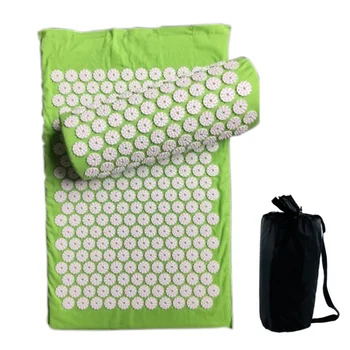 Lotus Acupucture Mat Pad Set Acupressure Massage Cushion Pillow for Home Yoga WHShopping
Lotus Acupucture Mat Pad Set Acupressure Massage Cushion Pillow for Home Yoga WHShopping