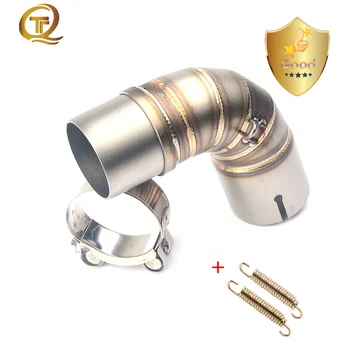 Motorcycle Exhaust Slip on Mid Tube Link Pipe Muffler 51mm Connector For Honda 1000R CB1000R 2008-2016 Moto Accesories
Motorcycle Exhaust Slip on Mid Tube Link Pipe Muffler 51mm Connector For Honda 1000R CB1000R 2008-2016 Moto Accesories